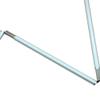 Aluminum Mobility Folding White Cane for Vision Impaired and Blind People (Folds Down 6 Sections) (130cm (51.2inch), Blue Handle) view 4