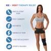 ComfiLife Knee Ice Pack with Wrap Reusable Hot & Cold Therapy Gel Pack Adjustable Compression Support for Injuries, Pain, Surgery, Arthritis, Meniscus and More view 3