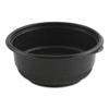 Anchor Packaging Incredi Bowl Black Polypropylene Round Soup Bowl, 20 Ounce Capacity - 250 per case. view 1
