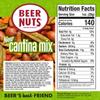 BEER NUTS Cantina Mix with Twang, Twang Seasoned Peanuts, Chili Lime Insane Grain, Guacamole & Habanero Sticks, Resealable Jar (12oz) view 2