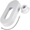Toilevator Toilet Riser - 3.5" High Toilet Riser Base for Handicap and Elderly, Extra Tall Toilet Seat Elevator, 500 lb Capacity, Easy Install Toilet Seat Riser, Compatible with Standard Toilets view 2