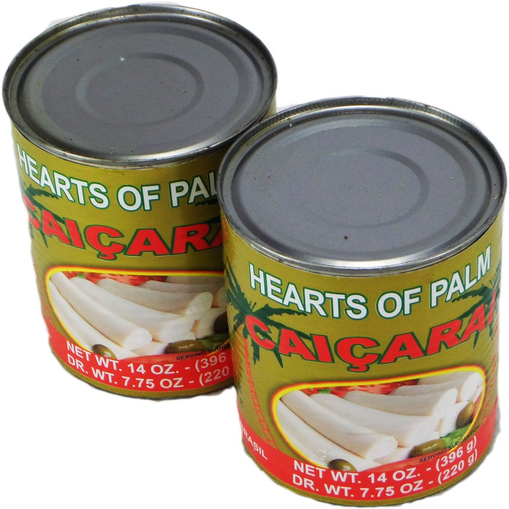Caiara - Hearts of Palm - 13.97 Oz (PACK OF 02) | Palmito - 396g