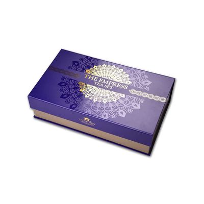 The Kettlery Empress Tea Gift Set | 4 Aromatic Teas | Tea Kettle & Tea Cups | Tea Maker