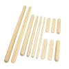 Goodtar 12 PCS Solid Bamboo Massage Stick Sets Warm Bamboo Therapy Massage Tools Guasha Tools for Body Sculpting Use at Home/Professional Massage Studio view 1
