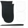 12mm(1/2 Inch) Limb Leg Length Discrepancies LLD Heel Inserts Insoles (2 Medium Rights) Black view 1