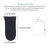 12mm(1/2 Inch) Limb Leg Length Discrepancies LLD Heel Inserts Insoles (2 Medium Rights) Black view 2