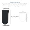 12mm(1/2 Inch) Limb Leg Length Discrepancies LLD Heel Inserts Insoles (2 Medium Lefts) Black view 2