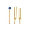 TFS Tuningforkshop Gold Finish High Om Forks(272.20 &544.40 Hz) New view 1