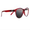 Newsight Retro Cat Eye Rhinestones Readers Reading Glasses Sunglasses (Red, 3.0) view 2