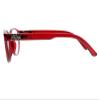 Newsight Retro Cat Eye Rhinestones Readers Reading Glasses Sunglasses (Red, 3.0) view 3