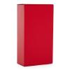 50ea - 13-1/8 X 7-1/8 X 3-1/2 Red Corrugated Tuck Top Box view 1