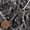 Paper Mart Crinkle Paper Filler, Gray 10 LB Bag, Shredded Paper for Gift Baskets, 24 x 16 x 11.5 Inch Compacted Bag of Crinkle Cut Paper Shred view 1