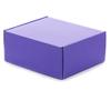 50ea - 10 X 10 X 5 Purple Corrugated Tuck Top Box view 1