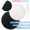 ORTONYX Umbilical Hernia Belt for Women and Men - Abdominal Support Binder with Compression Pad - Navel Ventral Epigastric Incisional and Belly Button Hernias Surgery Prevention Aid (Small - Medium) view 4
