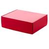 10ea - 10 X 10 X 5 Red Corrugated Tuck Top Box-Pkg view 1