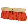 Kraft Tool CC195-01, 18" Heavy-Duty Orange Sweeping Broom, Pack of 8 pcs view 1
