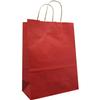 JILLSON & ROBERTS 12-Count Large Kraft Bags with Tissue Solid Color Assortment, Purple/Red/Natural/White view 3