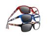 Newsight Colorful Colorful Stripe Arms Gray Lens Reading Glasses Sunglasses (All 3 Colors, 1.0) view 2