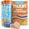 Nuun Immunity Electrolyte Tablets with Vitamin D, C, E, & A, Ginger, Elderberry, Magnesium & 4 Other Essential Electrolytes, Vegan, Blueberry Tangerine & Orange Citrus, 4 Pack (40 Servings Total) view 1