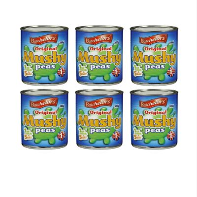 Batchelors Original Mushy Peas 300g, (Pack of of 6)