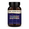 Dr. Mercola Full Spectrum Enzymes - 22 Different Enzymes - Supports Digestive & Immune Health - Helps Digest Carbohydrates, Fats, Proteins & Fiber - Non-GMO, Gluten-Free & Soy-Free - 90 Capsules view 1