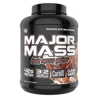 VMI Sports | Major Mass Lean Mass Gainer | Mass Gainer Protein Powder for Muscle Gain | Weight Gainer Protein Powder for Men | Weight Gainer for Women (Chocolate Milkshake)
