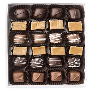 Mrs. Cavanaughs 5 lb Caramelicious Mixed (Milk 65% & Dark 35%) Chocolate