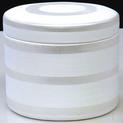  Setomo Honpo Baiun Drainage Urn [6] Body Diameter Approx. 7.1 x Height 8.3 inches (18 x 21 cm), Handmade