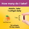 Nature Made Prenatal Vitamins for Women with Folic Acid + DHA, Prenatal Vitamin and Mineral Supplement for Daily Nutritional Support, 110 Softgels, 110 Day Supply view 4