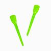 1000-Count Green Plastic Shovel Ice Cream Spoons | Mini Spoons for Desserts, Colorful Design | Frozen Dessert Supplies view 4