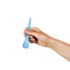 1000-Count Blue Plastic Shovel Ice Cream Spoons | Mini Spoons for Desserts, Colorful Design | Frozen Dessert Supplies view 3