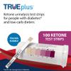 TRUEplus Ketone Test Strips, Urinalysis Test Sticks Ideal for Low-Carb Dieters and People with Diabetes, 100 Count view 2