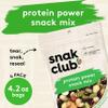 Snak Club Protein Power Snack Mix with Peanuts, Roasted Edamame, Dried Cranberries, Pumpkin Seeds, Almonds, and Cashews, Gluten-Free and Kosher Trail Mix Snacks, 4.2 oz Resealable Bags, 6 Pack view 3