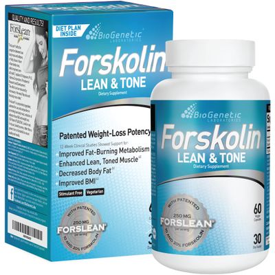 BioGenetic Laboratories Forskolin Lean & Tone - 60 Veggie Capsules