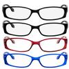 TruVision Readers Reading Glasses - 9503H - 2Black-Red-Blue-350 view 2