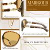 proSPORT Womens Tinted Bifocal Sunglasses +1.50 Tortoise Brown Gold Accent, UV Protection, Lightweight, Impact-Resistant with Near-Invisible Bifocal Line view 3