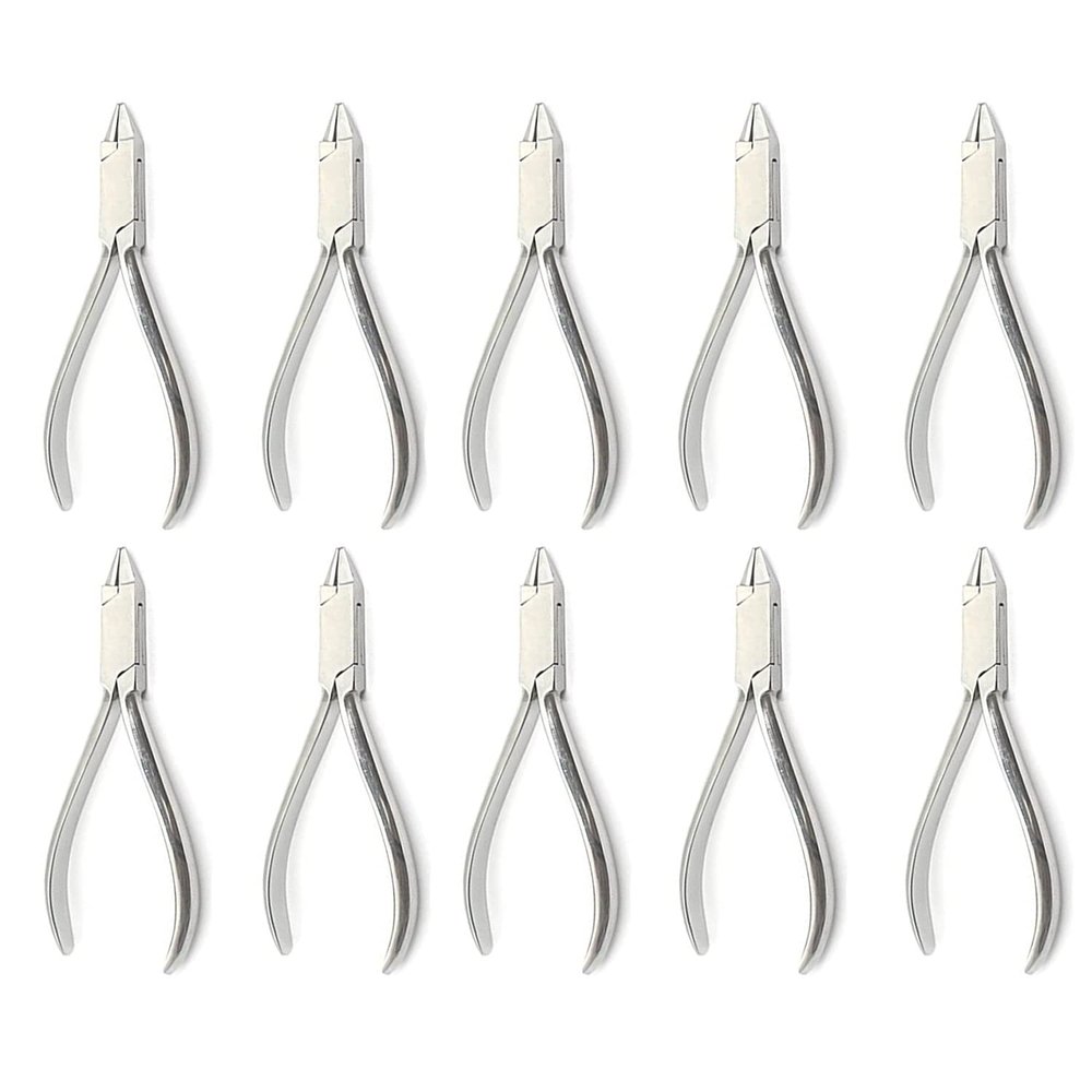 AAPROTOOLS Set of 10 Bird Beak Pliers Dental Orthodontic Instruments A+ Quality