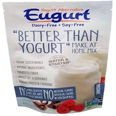 "Better Than Yogurt" Make At Home Mix (Dairy and Soy Free!) (Plain, 1-Pack)
