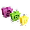 6Pcs Dental Silicone Latex Mouth Prop Bites Block Rubber Opener Retractor (S*2, M*2, L*2) view 4