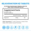 DRINK HRW Rejuvenation Molecular Hydrogen Water Tablets: 12 ppm H2, Hydrogen & Magnesium Supplement, Supports Energy Production, Recovery, Cognitive Function Daily (Unflavored, 60 Count) view 2