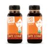 Date Lady Date Syrup 12 Ounce Squeeze Bottles | (2-Pack) | Organic, Vegan, Paleo, Gluten-free & Kosher | Sugar Substitute | More Nutrition Than Maple Syrup or Honey view 1