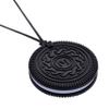 Munchables Biscuit Sensory Chew Necklace  Chewy Fidget Toy for Boys and Girls (Black) view 1
