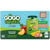 GoGo squeeZ Applesauce and Fruit Puree Variety Pack, Apple, Peach & Gimme Five!, 3.2 oz (Pack of 20), Unsweetened Fruit Snacks for Kids, Gluten Free, Nut Free, BPA Free Pouches (Packaging May Vary) view 4