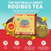 Caffeine Free Organic Rooibos Tea Bags 80 - Naturally Sweet Herbal Tea Safe for Kids & Pregnant Women  Low Tannin Premium South African Tea Red Tea - Sustainably & Ethically Farmed Red Rooibos Tea view 3