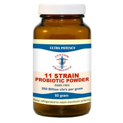 Custom Probiotics - 11 Strain Powder (50 gram)