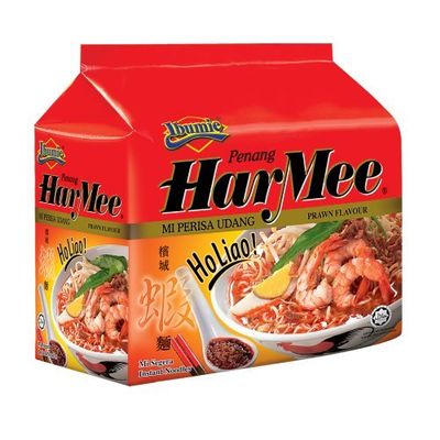 Ibumie Penang Har Mee (Prawn Flavor) / Signature Aroma Original Taste of Prawn Noodles Soup from Food Heaven, Penang Malaysia (10 packets x 85g)