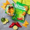 Quest Nutrition Tortilla Style Protein Chips, Chili Lime, Low Carb, Gluten Free, Baked, 1.1 Ounce (Pack of 8) view 4