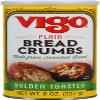 Vigo Golden Toasted Plain Bread Crumbs, 8 Ounce (Pack of 12) view 1