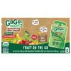 GoGo squeeZ Organic Applesauce and Fruit Puree, Variety Pack, Apple, Strawberry & Banana, 3.2 oz (Pack of 12), Unsweetened Organic Fruit Snacks for Kids, No Gluten, Nut & Dairy, BPA Free Pouches view 4