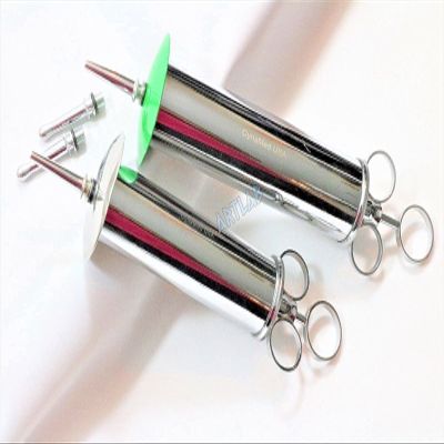2 PC PREMIUM 4oz & 6oz Ear Syringe Wax Remover Veterinary Instruments ( CYNAMED )